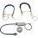 Mercedes CLS Class C219 W219 2004-2011 A2197300746 İçin Arka Sol Cam Kriko Tamir Seti