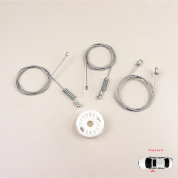 Smart Fortwo 451 MK2 2006-2014 Coupe 4517200146 İçin Sol Kapı Cam Kriko Tamir Seti