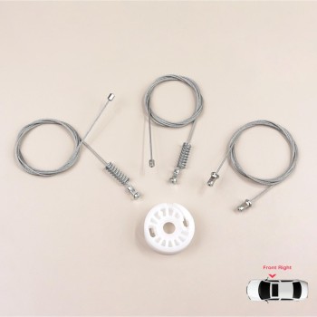 Smart Fortwo 451 MK2 2006-2014 Coupe 4517200446 İçin Sağ Kapı Cam Kriko Tamir Seti