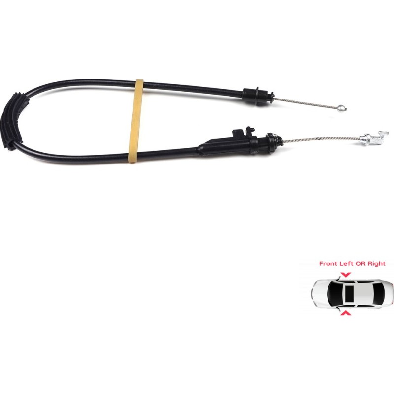 VW Passat B6 B7 2005-2015 CC 3C8837017A için  Ön Sağ veya Sol Dış Kapı Kilidi Açma Teli