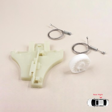 Ford Mondeo MK2 MK3 4.May Kapı 1996-2007 1S71F27000B İçin Arka Sağ Kapı Cam Kriko Tamir Seti