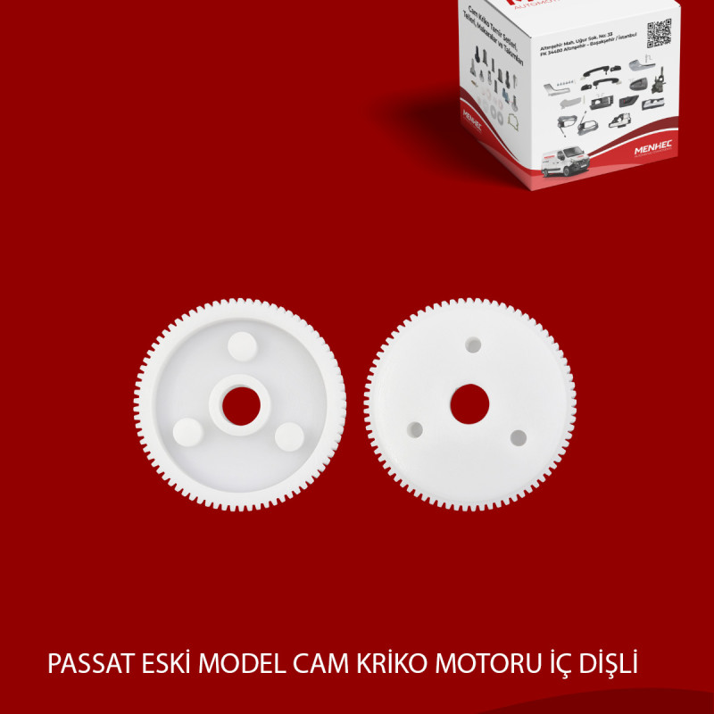 VW Passat Cam Kriko Motor İç Dişlisi (Eski Model) | Cam Motor Tamir Dişlisi Dayanıklı VW Passat Cam Kriko Motor İç Dişlisi (Eski Model) | Cam Motor Tamir Dişlisi Dayanıklı