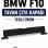 BMW 5 Serisi F10 Tavan Çıta Kapağı Tekli Port Bagaj Kapak Uyumlu