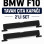 BMW 5 Serisi F10 Tavan Çıta Kapağı 2 Adet Set Port Bagaj Kapak Uyumlu