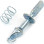 VW Vento 1H2 1992-1998 İçin Ön Kapı Kilidi Tamir Takımı 56.5 mm 1H0837223B