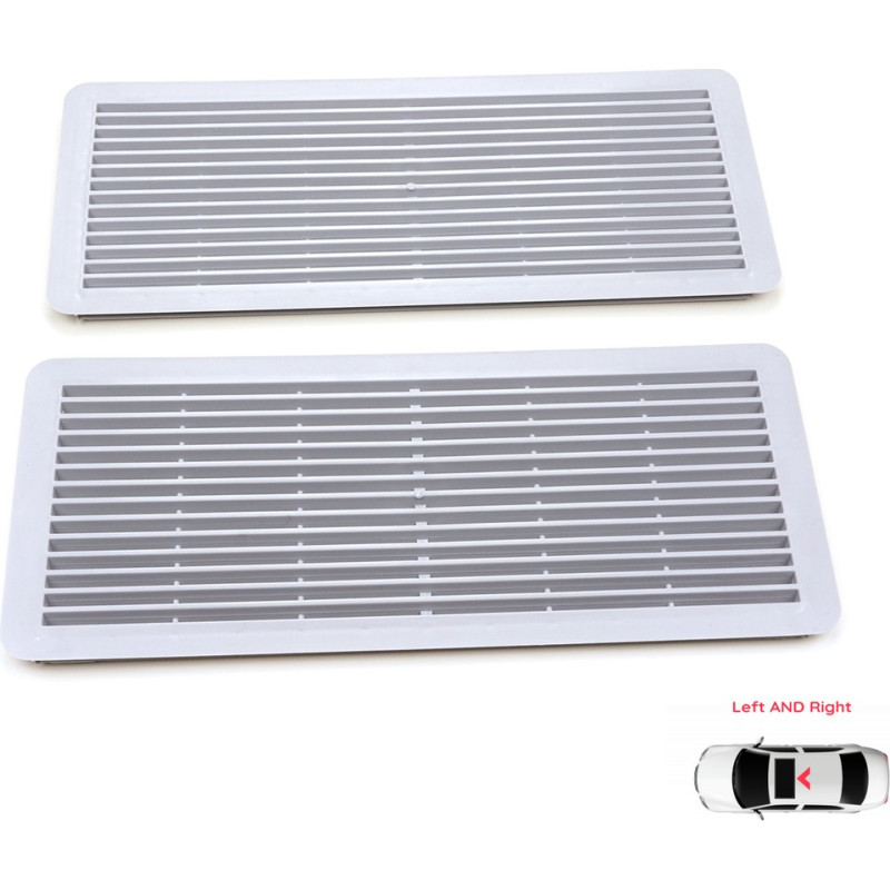 Mercedes W202 W203 W208 W209 W210 W211 W215 W219 W220 W240 W140 A2117840644 için 2 Adet Sunroof Perde Tavan Havalandırma Izgarası GRİ Mercedes W202 W203 W208 W209 W210 W211 W215 W219 W220 W240 W140 A2117840644 için 2 Adet Sunroof Perde Tavan Havalandırma Izgarası GRİ
