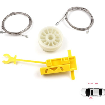 Renault Trafic MK2 X83 JL FL EL Vivaro Primastar 2001-2015 7700311820 İçin Elektrikli Ön Sol Cam Kriko Tamir Seti