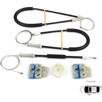 VW Passat B7 362 365 2010-2014 CC A32 A33 2011-2020 3AA837755 İçin Elektrikli Ön Sol Cam Kriko Tamir Seti
