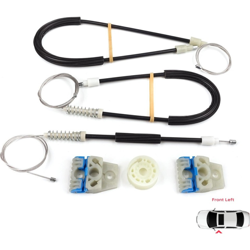 VW Passat B7 362 365 2010-2014 CC A32 A33 2011-2020 3AA837755 İçin Elektrikli Ön Sol Cam Kriko Tamir Seti