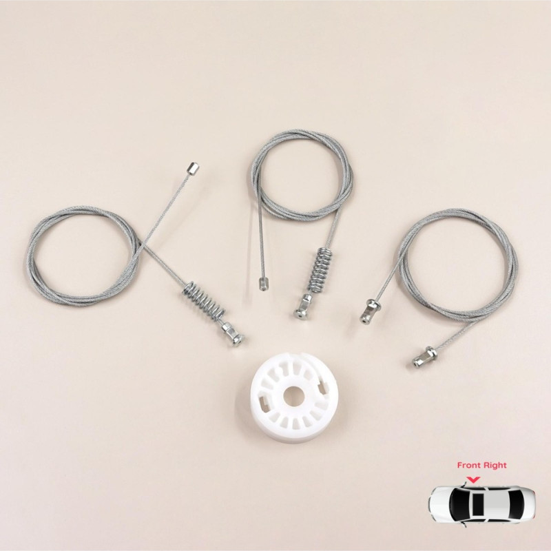 Smart Fortwo 451 MK2 2006-2014 Coupe 4517200446 İçin Sağ Kapı Cam Kriko Tamir Seti