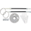 Alfa Romeo 159 939 2005-2011 4.May Kapı 71740123 İçin Elektrikli Arka Sağ Kapı Cam Kriko Tamir Seti