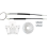 Renault Clio MK2 1998-2012 2/3-Kapı HB Coupe Van 7700842246 İçin Elektrikli Sağ Kapı Cam Kriko Tamir Seti