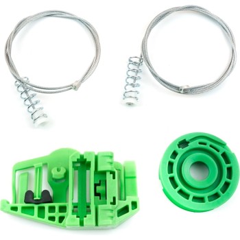BMW 1 E87 2003-2012 5-Kapı Hatchback 51357138468 İçin Arka Sağ Cam Kriko Tamir Seti