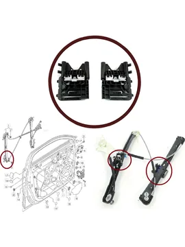 Audi A3 S3 Sportback 8V MK3 İçin Ön Cam Kriko Klips Seti 8V4837461 8V4837462, fotoğraf 2