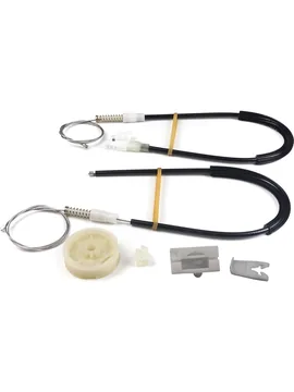 Renault Megane MK1 X64 1996-2003 4/5 Kapı 7700834346 İçin Ön Sağ Kapı Cam Kriko Tamir Seti
