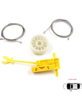 Renault Trafic MK2 X83 JL FL EL Vivaro Primastar 2001-2015 7700311820 İçin Elektrikli Ön Sol Cam Kriko Tamir Seti