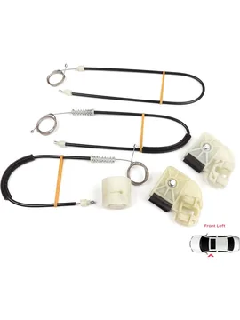 VW Transporter T5 T6 Caravelle Multivan 2003-2024 7H0837754 İçin Ön Sağ Kapı Cam Kriko Tamir Seti