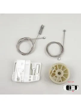 Renault Megane MK2 2002-2008 4.May Kapı 8200028070 İçin Arka Sol Kapı Cam Kriko Tamir Seti