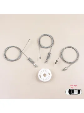 Smart Fortwo 451 MK2 2006-2014 Coupe 4517200446 İçin Sağ Kapı Cam Kriko Tamir Seti