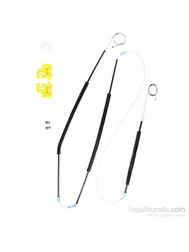 BMW X5 E53 2000-2006 51338254911 51338254912 İçin Ön Sağ veya Sol Kapı Cam Kriko Tamir Seti