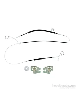 BMW 3 Serisi E46 2001-2005 4/5 Kapı Makyajlı Kasa 51337020659 İçin Ön Sol Kapı Cam Kriko Tamir Seti