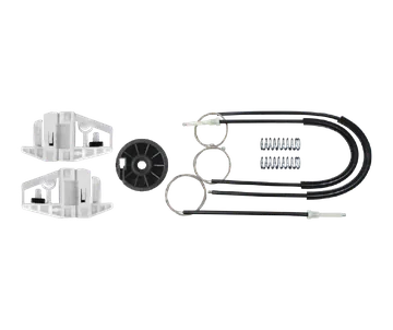Peugeot 206 206+ 1998-2012 4/5 Kapı 9221E9 9221G0 İçin Elektrikli Ön Sol Kapı Cam Kriko Tamir Seti