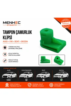 Audi VW Seat Skoda Tampon Çamurluk Klipsi – Davlumbaz & Kaporta Sabitleme Aparatı 10 Adet