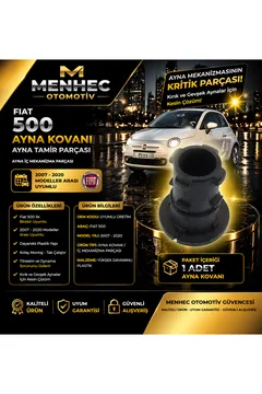 Fiat 500 Ayna Kovanı Yan Ayna Tamir Parçası (2007-2020 Uyumlu)