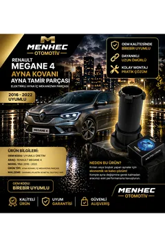 Megane 4 Ayna Kovanı Elektrikli Ayna İç Mekanizma Parçası 2016-2022