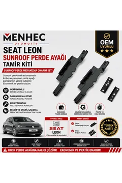 Seat Leon Sunroof Perde Ayağı Tamir Kiti Perde Mekanizma Onarım Seti OEM Uyumlu