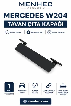 Mercedes W204 Tavan Oluk Çıta Kapağı Tekli Port Bagaj Kapak Parçası