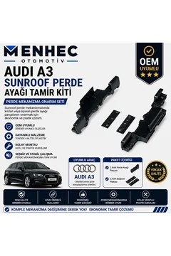 Audi A3 Sunroof Perde Ayağı Tamir Kiti