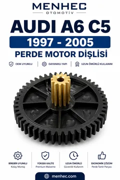 Audi A6 C5 4B 1997-2005 Arka Perde Motor Dişlisi Cam Güneşlik Tamir Parçası