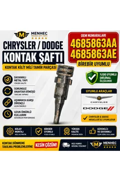 Chrysler Dodge Kontak Şaftı 4685863AA / 4685863AE Kontak Kilit Mili