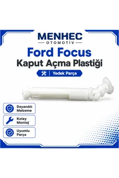 Ford Focus Kaput Açma Kolu Plastiği Uyumlu Kaput Açma Aparatı Yedek Parça