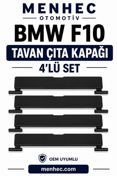 BMW 5 Serisi F10 Tavan Çıta Kapağı 4 Adet Set Port Bagaj Kapak Avantajlı Set